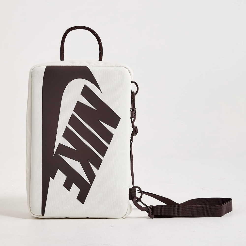 NEW, Nike “Shoe Box Bag” — DA7337‑133 (Sail/Sail/Brown Basalt)